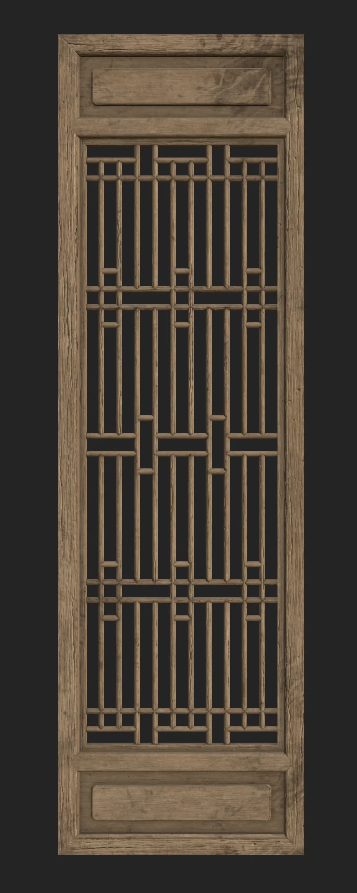 柳条變井字式